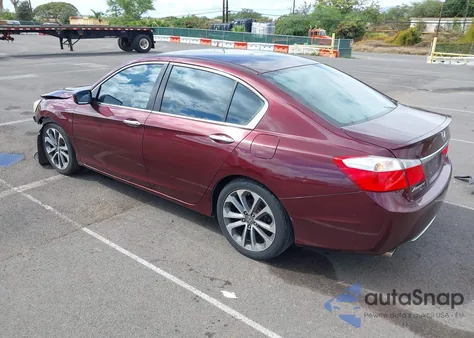 2014 Honda Accord Sport from USA, damaged, VIN 1HGCR2F59EA309132